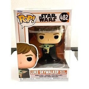 Funko Pop Luke Skywalker With Grogu *NWT*